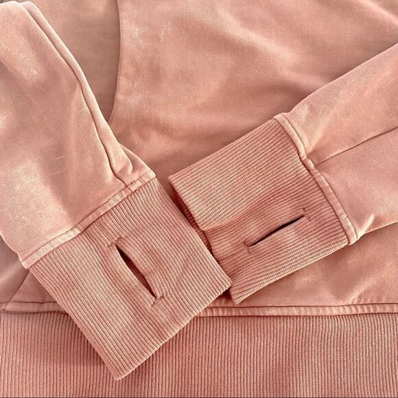 Lululemon Scuba Hoodie Pullover Washed Quicksand Size 4 - Picture 13 of 14